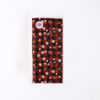 Новый год! Лоскут &laquo;Клетка со снежинками&raquo;, 48 &times; 48 см