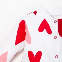 Комбинезон Крошка Я &laquo;Сердца&raquo; рост 80-86 см