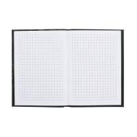 Блокнот А6, 64 листа в клетку Tropic style, твёрдая обложка, матовая ламинация, тиснение фольгой