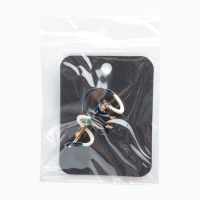 Брошь &laquo;Гимнастка&raquo; с лентой, цвет синий в золоте