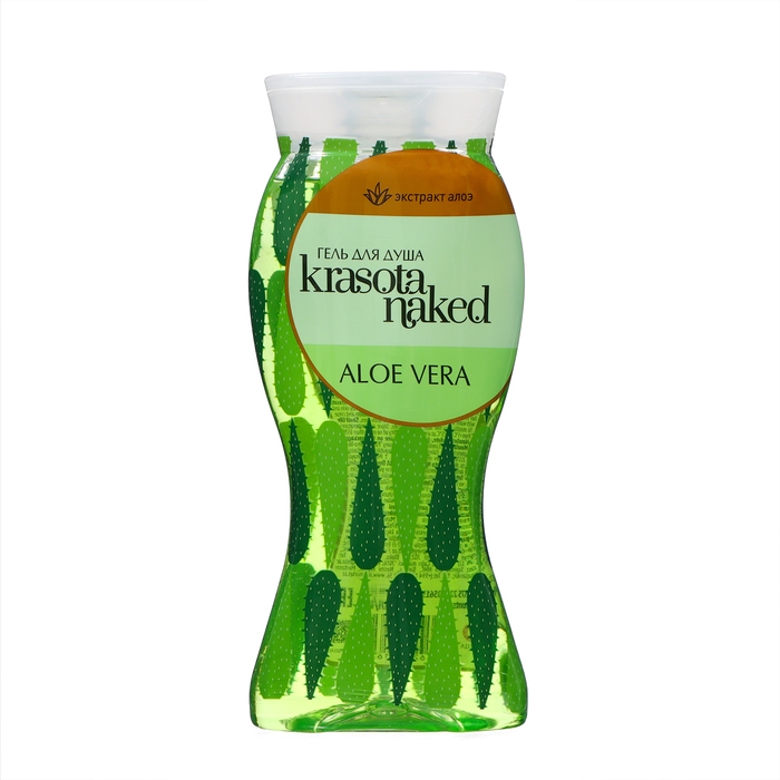 Гель для душа Krasota Naked Aloe Vera, 400 мл Гель для душа Krasota Naked Aloe Vera, 400 мл