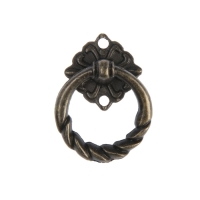 Ручка кнопка ТУНДРА VINTAGE 029, цвет бронза, 8 шт TMP