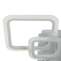 Люстра с ПДУ 59117/8WT LED 240Вт 3000-6000К диммер белый 55х55х10 см BayerLux