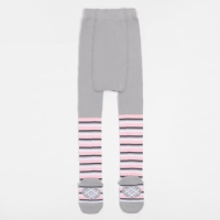 Колготки детские KAFTAN "Заяц" 92-98 см, серый/розовый Колготки детские KAFTAN "Заяц" 92-98 см, серый/розовый