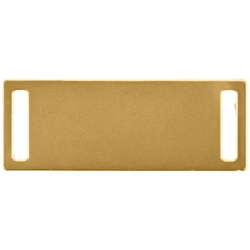Шильдик металлический Kova, золотистый