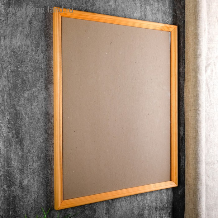 Фоторамка с 20 40х50 см, сосна (пластиковый экран)