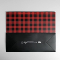 Пакет подарочный ламинированный, упаковка, &laquo;Man rules&raquo;, XL 49 х 40 х 19 см