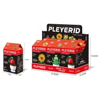 Конструктор «Цветы в горшочке», 6 видов, МИКС Конструктор «Цветы в горшочке», 6 видов, МИКС