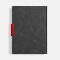 Ежедневник Grande Strap на заказ, датированный, темно-серый