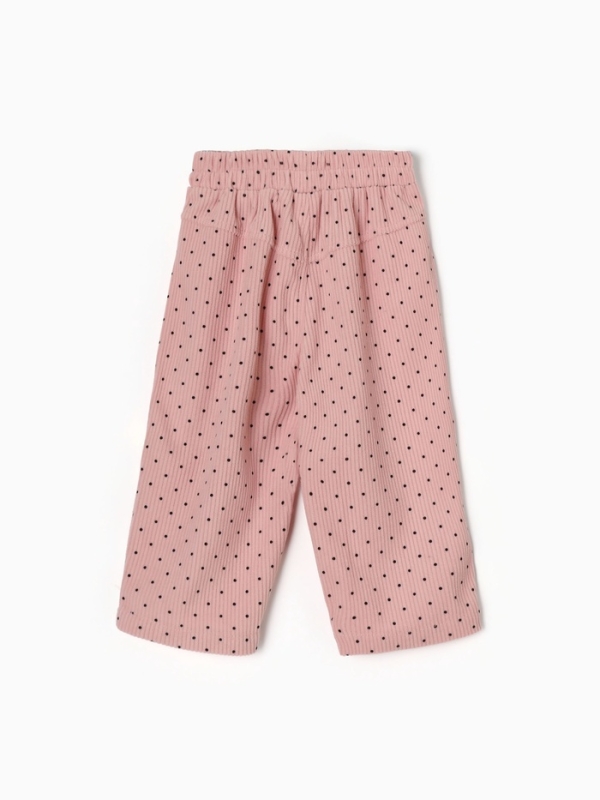 Брюки детские Крошка Я &laquo;Горошек&raquo;, рост 86-92 см, розовые