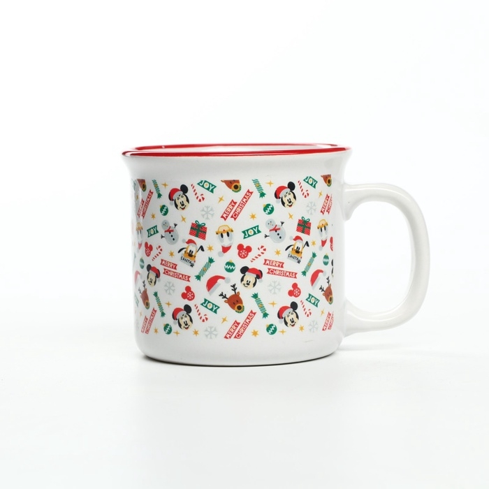 Кружка керамическая новогодняя &laquo;Merry Christmas&raquo; Микки Маус и друзья, 250 мл