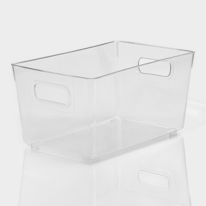 Контейнер для холодильника RICCO, 26,5&times;17&times;13 см, цвет прозрачный