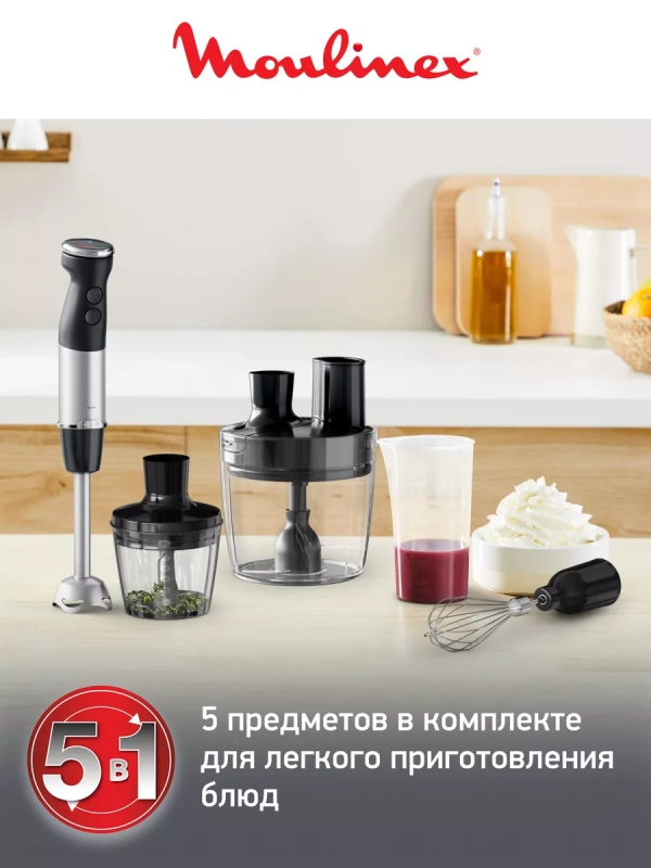 Погружной блендер Quickchef+ DD67G810, 1000 Вт