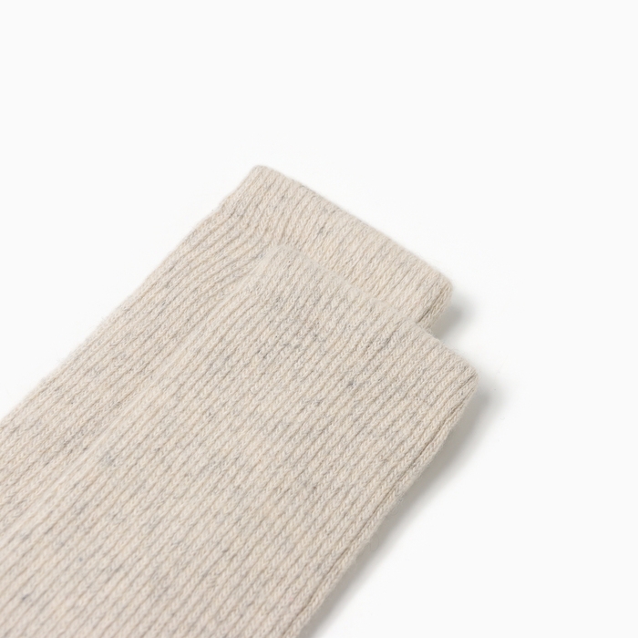 Гетры женские из монгольской шерсти, цвет белый