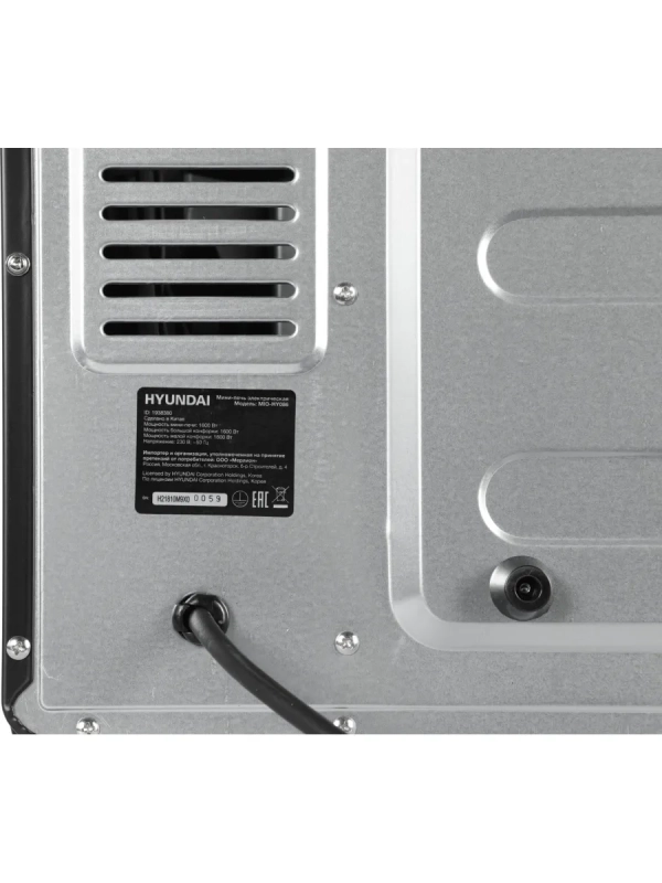 Мини-печь MIO-HY086 38л. 1600Вт черный