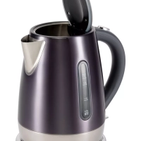 Чайник HYK-S7777 1.7л. 2200Вт графит серебристый