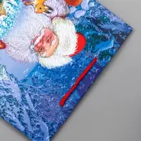 Пакет подарочный новогодний ламинированный, &laquo;Дед Мороз&raquo; , 26&times;12&times;32 см