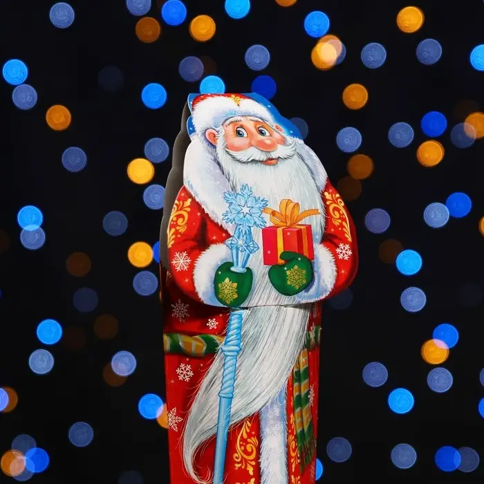 Подарочная коробка &laquo;Дед Мороз&raquo;, упаковка, 24&times;5&times;5 см