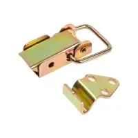 Замок защелка на ящик ТУНДРА, 3.5 см, оцинкованная