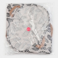 Корзина для белья Доляна &laquo;Крафт&raquo;, 35&times;42 см, бежевая