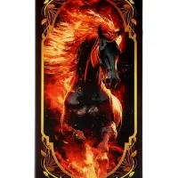 Нарды деревянные Огненная лошадь