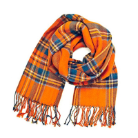 Мягкая игрушка &laquo;Кот Басик&raquo;, в шарфе в клеточку, 22 см