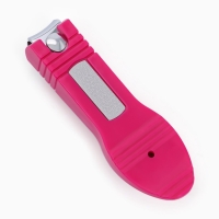 Кусачки-книпсер педикюрные, с пилкой, 7 см, цвет МИКС