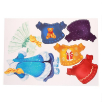 Новогодний подарок. Развивающий набор с играми &laquo;Весёлого Нового года!&raquo;