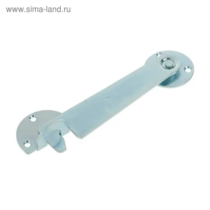 Крючок дверной КД, левый, покрытие цинк