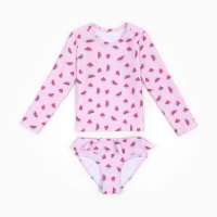 Купальник детский KAFTAN "Арбуз", рост 110-116 см, розовый