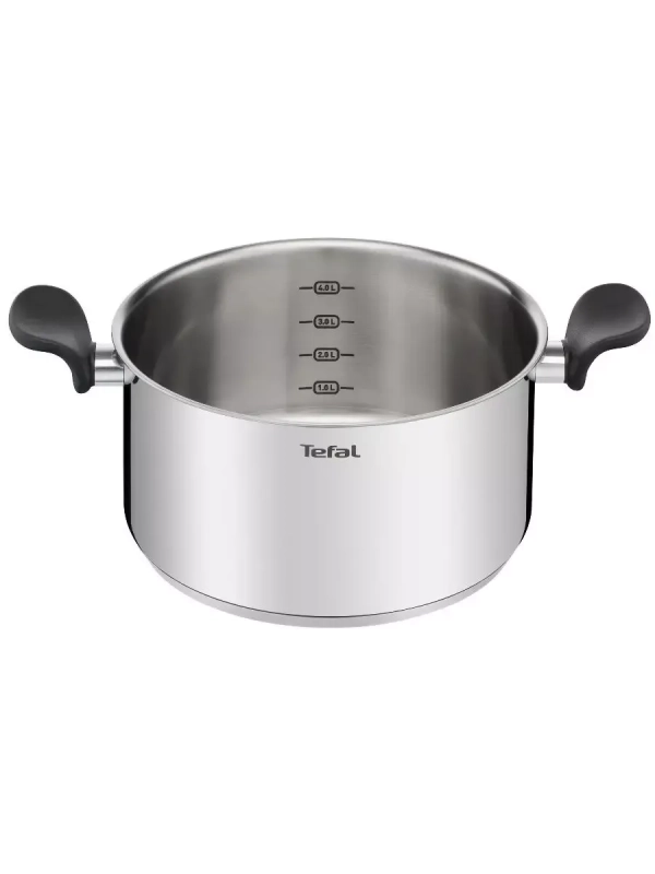 Кастрюля с крышкой Primary 24 см, 5,3 л, с мерной шкалой