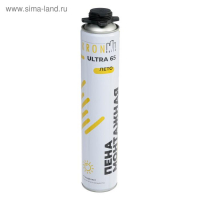 Пена монтажная KRONbuild Ultra 65, летняя, 850 мл Пена монтажная KRONbuild Ultra 65, летняя, 850 мл