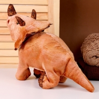 Мягкая музыкальная игрушка &laquo;Динозаврик&raquo;, 42 см, цвет бежевый