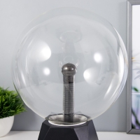 Плазменный шар "Большой" черный 10х10х29 см RISALUX Плазменный шар "Большой" черный 10х10х29 см RISALUX