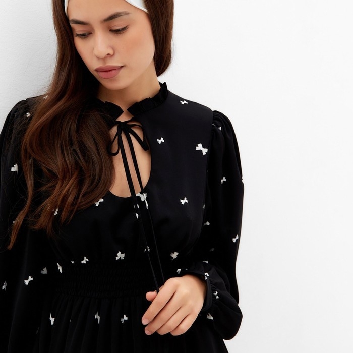 Платье женское MIST, р.50, черный Платье женское MIST, р.50, черный