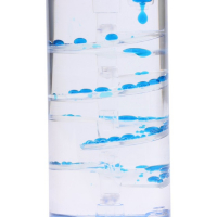 Гелевые часы "Вермио", антистресс, 15 х 5 см, синие