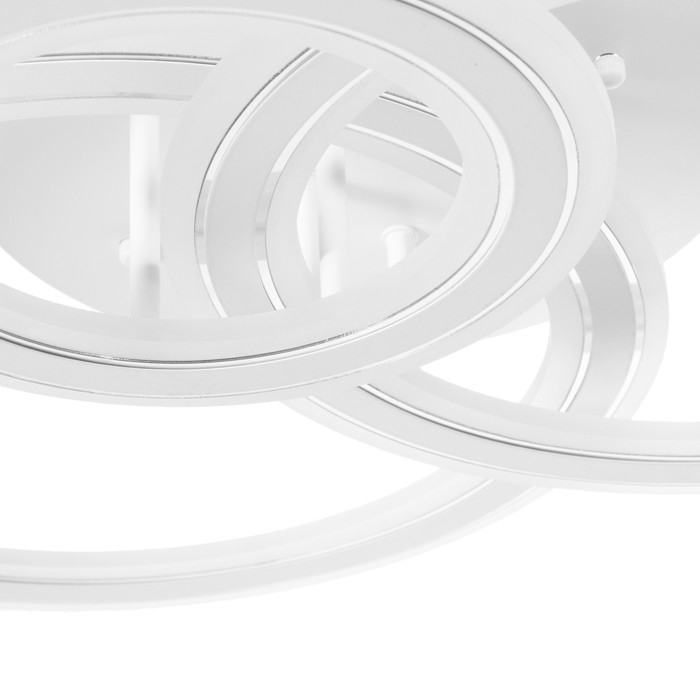 Люстра "Зоряна"с ПДУ LED 200Вт 3000-6000Вт белый 60х45х15,5см BayerLux