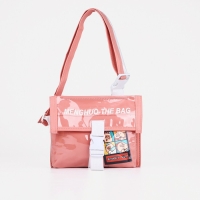 Сумка молодёжная на молнии, цвет розовый Сумка молодёжная на молнии, цвет розовый