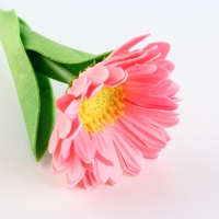 Ручка прикол шариковая синяя паста «Розовая гербера» подарочная на 8 марта Ручка прикол шариковая синяя паста «Розовая гербера» подарочная на 8 марта