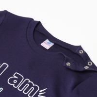 Лонгслив для мальчика, цвет тёмно-синий, рост 98 см