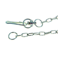 Цепь для привязи собак, 3 м, калибр 3 х 16 мм, белая Цепь для привязи собак, 3 м, калибр 3 х 16 мм, белая