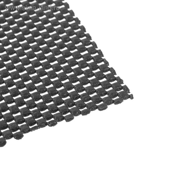 Коврик противоскольязщий 19&times;16 см, черный