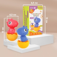 Развивающая игрушка &laquo;Собери сам: Динозаврик - Тираннозавр&raquo;, цвет МИКС, Крошка Я