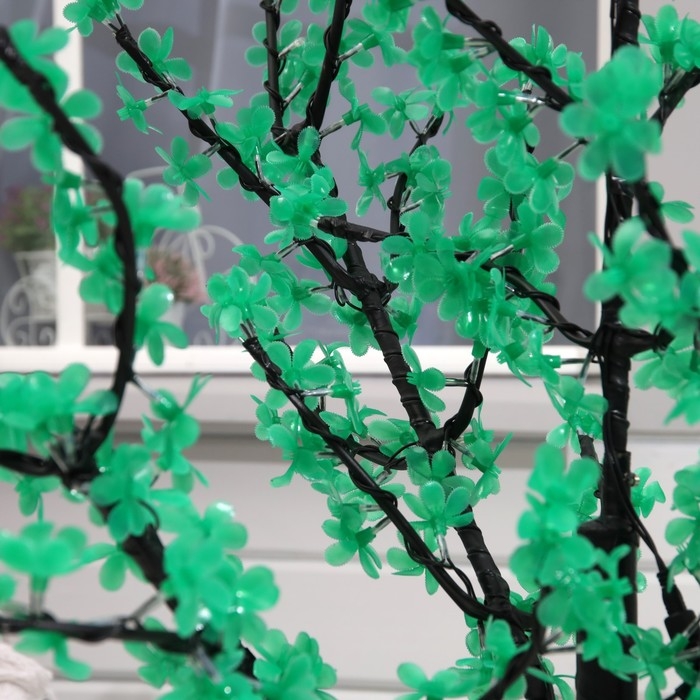 Светодиодное дерево &laquo;Баугиния&raquo; 1.5 м, 480 LED, постоянное свечение, 220 В, свечение зелёное