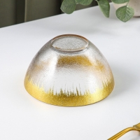 Салатник стеклянный &laquo;Бурлеск&raquo;, 600 мл, d=15 см