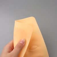 Искусственная кожа для тату и татуажа глаз и бровей, 24,5 &times; 15 см, цвет бежевый