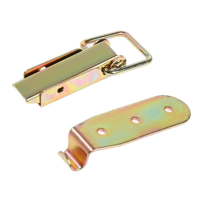 Замок защелка на ящик ТУНДРА, 5,5 см, оцинкованная Замок защелка на ящик ТУНДРА, 5,5 см, оцинкованная