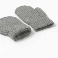 Варежки детские MINAKU, цвет темно-серый, 18 см Варежки детские MINAKU, цвет темно-серый, 18 см