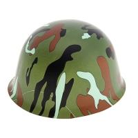 Карнавальная пластиковая каска «Камуфляж» Карнавальная пластиковая каска «Камуфляж»