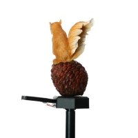 Садовый светильник на солнечной батарее &laquo;Бельчонок&raquo;, 41 см, 1 LED, свечение тёплое белое